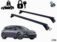 BARRE PORTATUTTO PORTAPACCHI TETTO PER VW GOLF 8 DA 2020- 5 PORTE CON ANTIFURTO