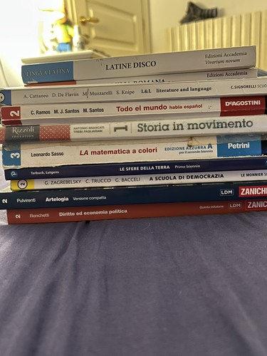 Lotto libri scolastici - libri,