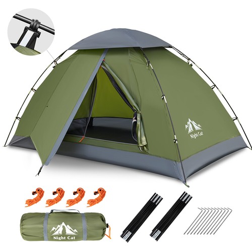 Tenda impermeabile verde