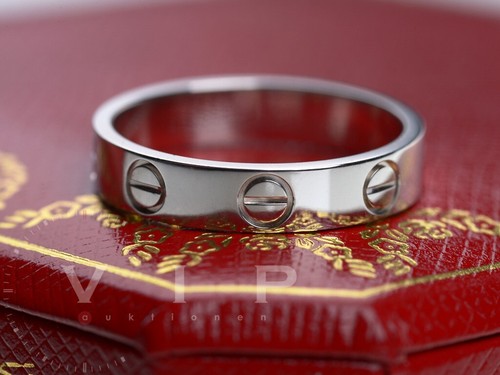 Anello cartier love oro bianco - anello,
