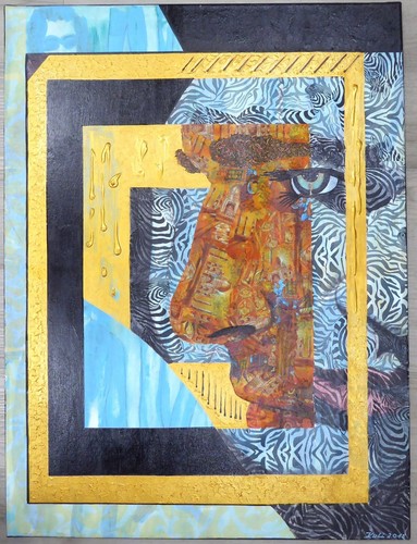 Ritratto uomo collage - ritratto,