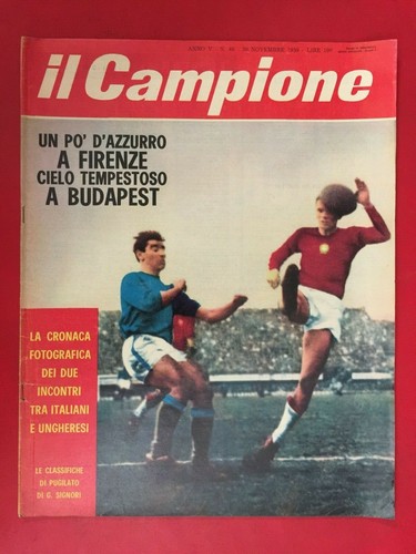 Campione 1959 foto gol - campione, n.48/1959