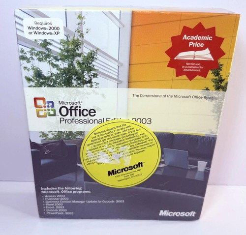Nos microsoft office 2003 - microsoft,