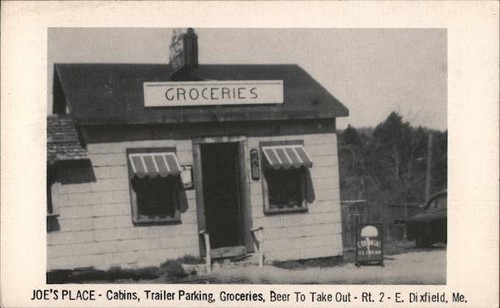 Dixfield maine joe s - me, joe's