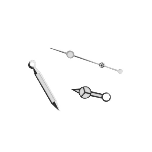 Kit lancette orologio placcate