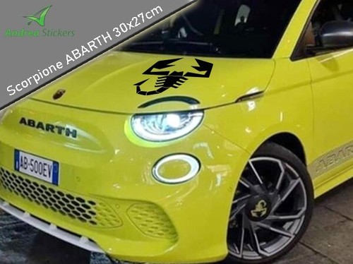 Adesivo scorpione abarth per - scorpione,