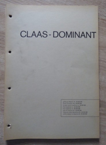 Claas pressa per - , balle
