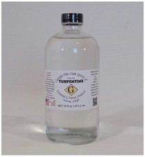 Bottiglia di vetro trasparente