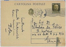 ITALIA REGNO : Storia Postale