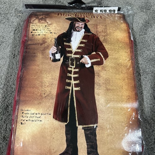 Costume capitano pirata adulto - capitano,