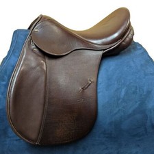 Stubben CTD St Martin GP Sella 17,5"" Sedile - Larghezza media - Pelle marrone