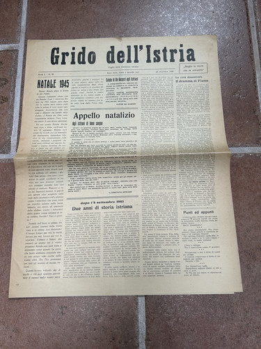 Grido dell istria nº20 - il, dell’istria