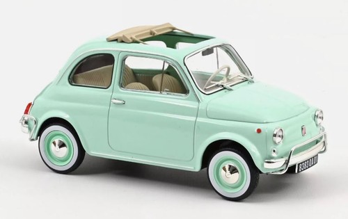 Norev fiat 500 1968 blu - -, l