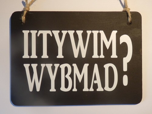 Iitywimwybmad insegna - "iitywimwybmad?",