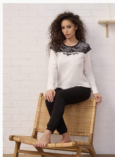 Pigiama donna manica lunga - donna,