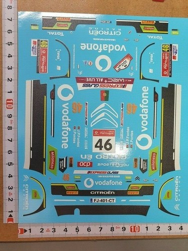 Decals citroën 46 - 1/24, c3