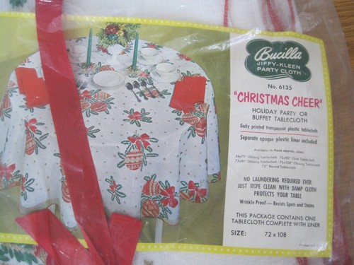 Tovaglia bucilla natale - bucilla, cheer