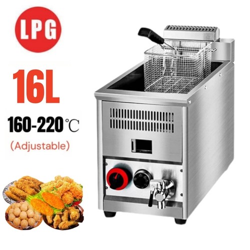 Friggitrice gpl gas naturale - friggitrice,