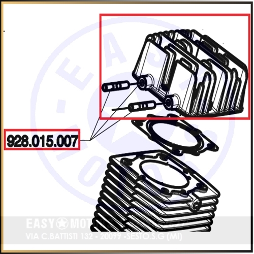 Polini 928 015 007 testa - 928.015.007, thor