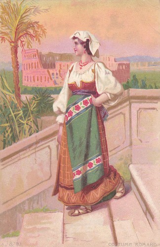 Roma costumi romani - roma,