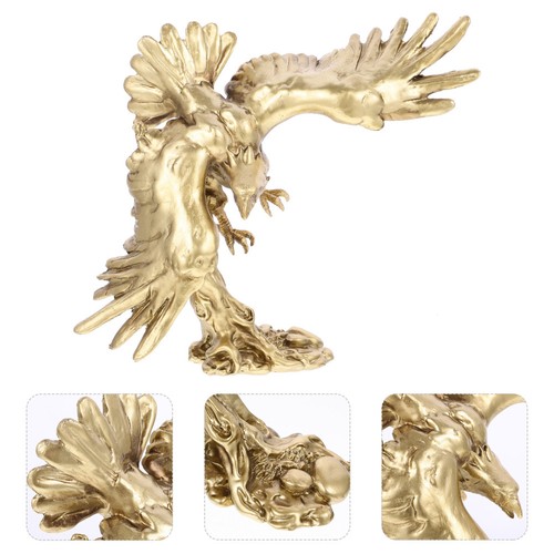 Statua aquila resina - di,