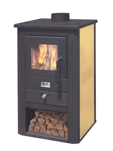 Stufa legna pallade 7 kw - legna, 10,7