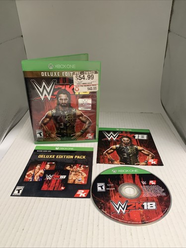 Wwe 2k18 deluxe edition - 2k18,