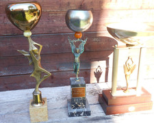 lotto 3 coppe trofei vintage