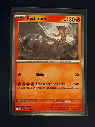 Reshiram 017 094 - holo, |