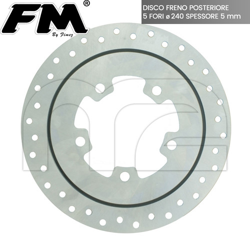Disco freno posteriore per - posteriore,