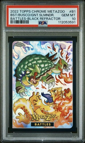 Metazoo topps chrome beast - chrome,