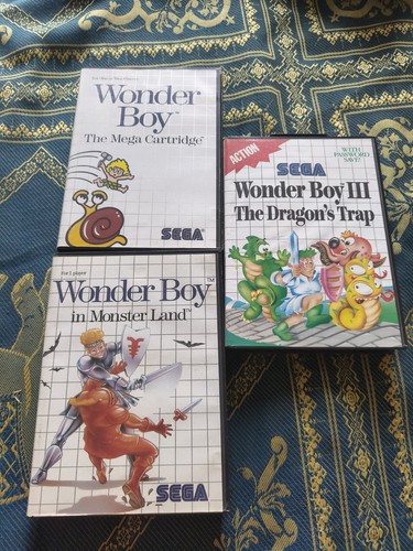 Wonder boy sega master system - boy,