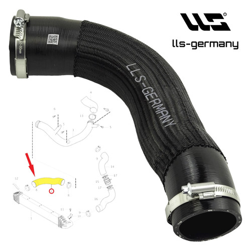 Tubo turbo aria - , di