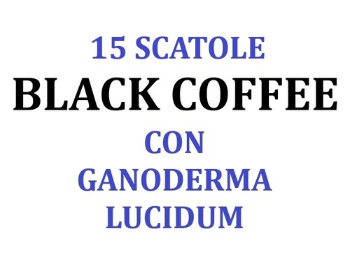 Scatole black coffee - black, caffe