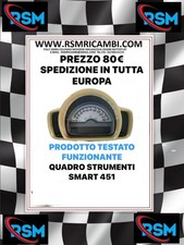 QUADRO STRUMENTI SMART 451