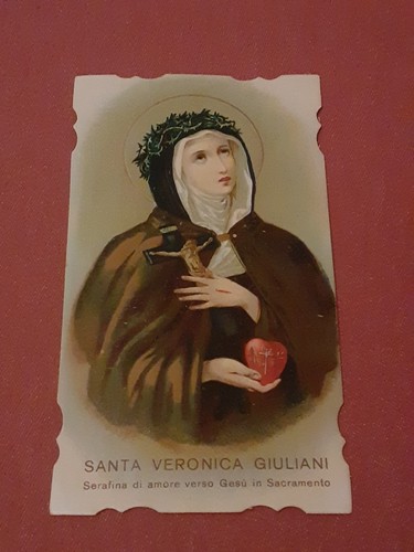 Santino fustellato santa - santino,