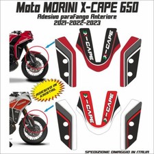 ADESIVI grafica PARAFANGO ANT Per Moto Morini X cape 650 2021 -22-23  in kristal