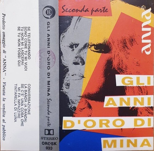 Musicassetta originale mina - musicassetta,