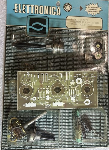 Kit nuova elettronica 609 - nuova, lx.609