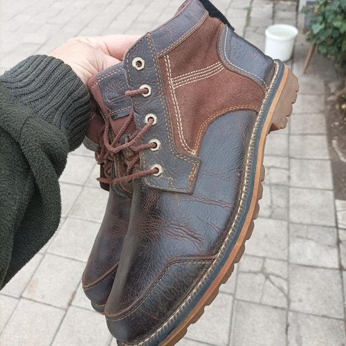 Men timberland boots - boots, brown