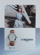 Pubblicità Advertising Ritaglio Italian 2020 LONGINES Spirit Orologio Watch v2