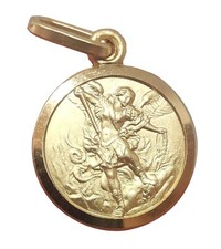 Ciondolo medaglia San Michele