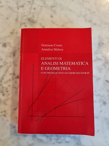 Libro analisi matematica - analisi,