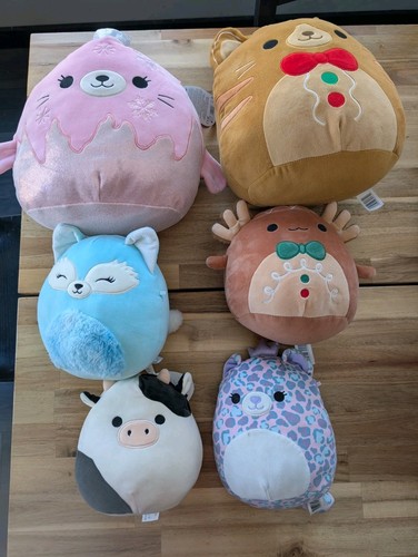 Lotto peluche squishmallow - 6,