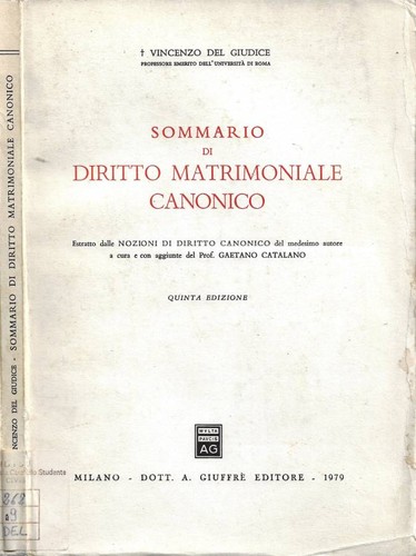 Sommario diritto - sommario, di