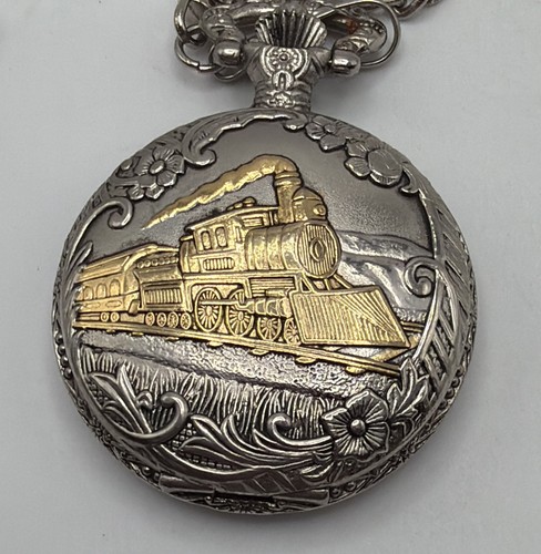 Train pocket watch orologio - pocket, watch-it
