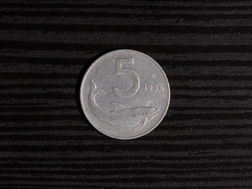 Lire del 1956 rara - 5,
