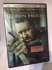 Robin Hood DVD Director’s Cut Russel Crowe Cate Blanchett Ridley Scott Come Foto