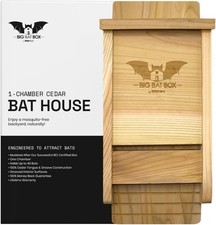 Bat box House for Outdoors Casa casetta legno per Pipistrelli batbox cedro