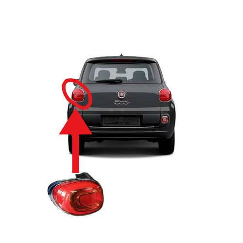 Fiat 500l 2012 - 500l, fanale